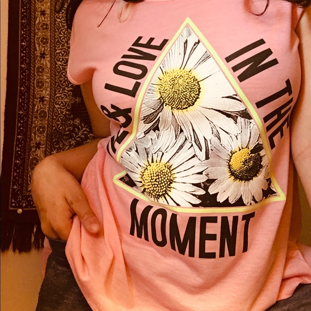 Pink beach shirt
